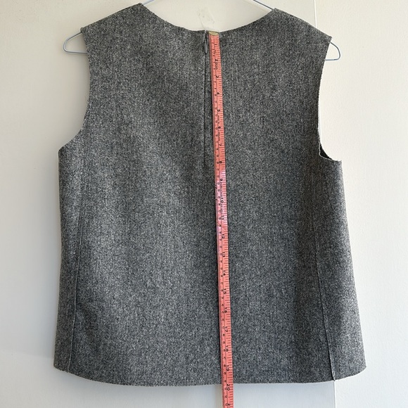COS Grey Wool sleeveless Top - Picture 11 of 14